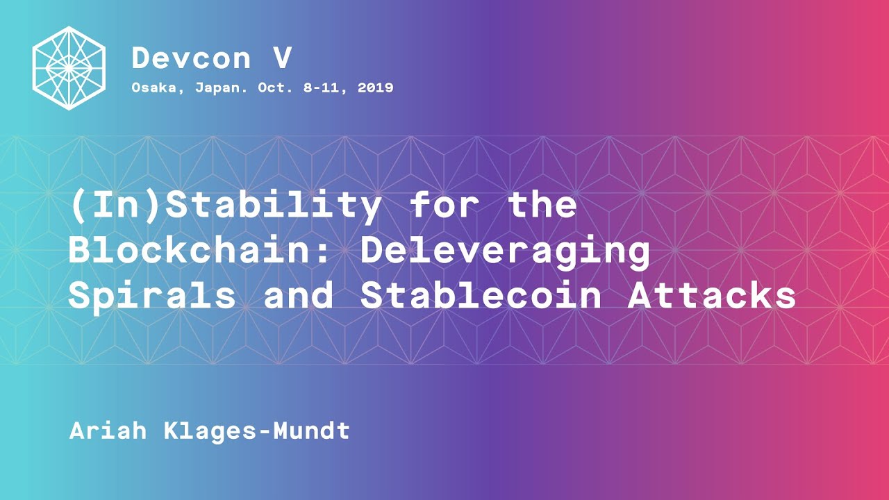 (In)Stability for the Blockchain: Deleveraging Spirals and Stablecoin Attacks preview