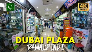 🇵🇰 Dubai Plaza Rawalpindi: Walking Tour of 6th Road, Computer Shops and Market Life in 4K