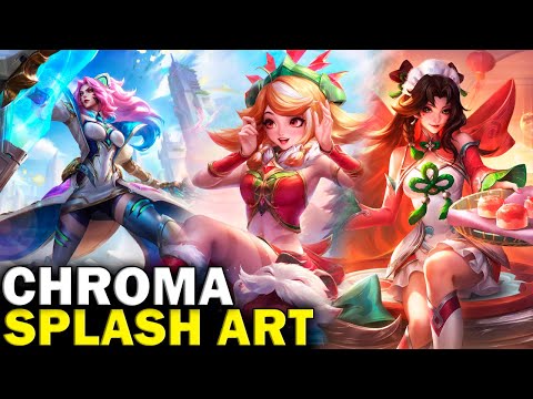 10+ NEW Chroma Splash Art - Seraphine, Leona, Neeko... - League of Legends
