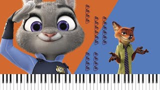 Zootopia - Jumbo Pop Hustle (Piano Version)