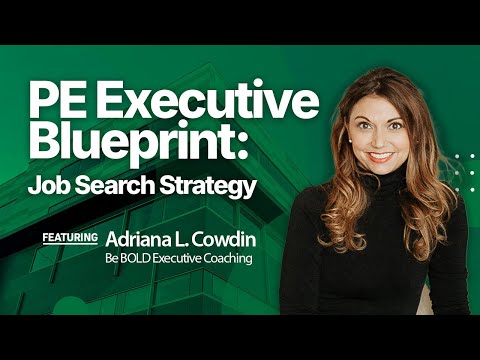 PE Executive Blueprint: Job Search Strategy