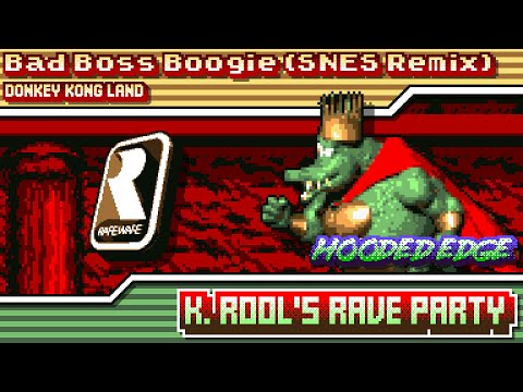 🍌 𝗗𝗞 𝗗𝗮𝘆 🍌 Donkey Kong Land - K. Rool's Rave Party ~ Bad Boss Boogie (SNES Remix)