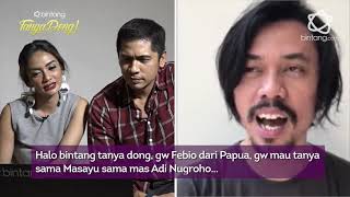 Download lagu Bintang Tanya Dong: Masayu Anastasia dan Adi Nugroho tentang Film 12:06 Rumah Kucing mp3 Download lagu Bintang Tanya Dong: Masayu Anastasia dan Adi Nugroho tentang Film 12:06 Rumah Kucing mp3