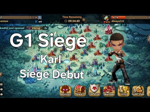 Summoners War G1 Siege vs AlwaysCrit