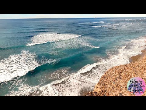 Atlantic Ocean soothing waves - Argentina Soundscape (no music)