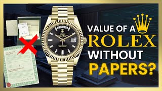 Rolex Watches: Uncover the Value Of A Luxury Timepiece Without Papers
