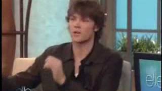 Ellen interview  Jared Padalecki 