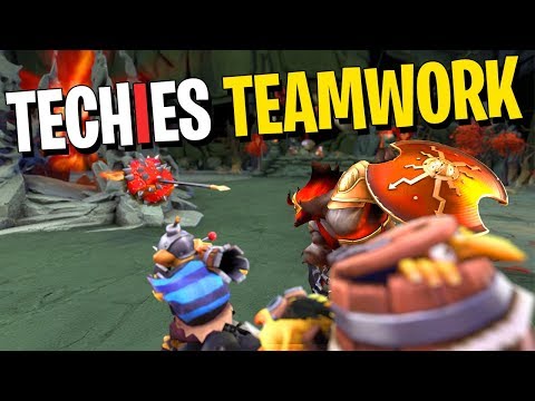 Techies Teamwork - DotA 2