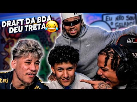 JAPA, TONHÃO E YOGA DISCUTEM NO DRAFT DA BDA DE ANIVERSÁRIO!