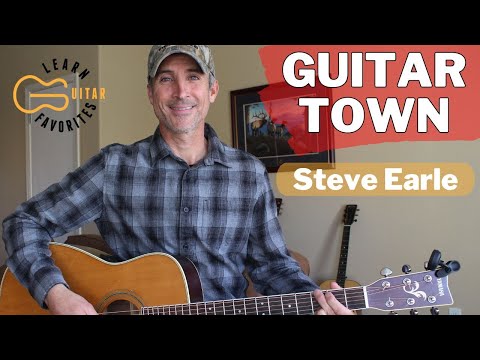 Guitar Town - Steve Earle - Guitar Lesson | Tutorial