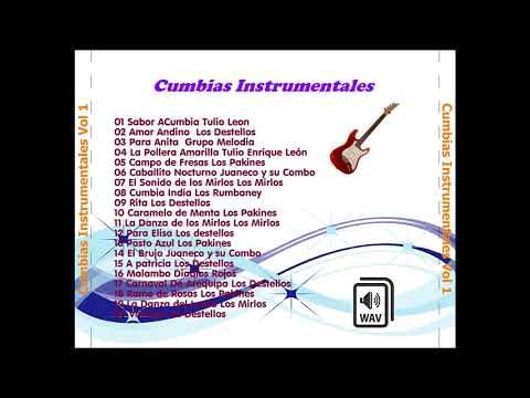 Cumbias Instrumentales Alta Calidad de Audio WAV
