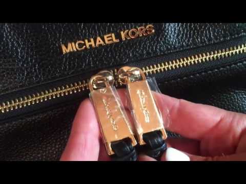 Распаковка рюкзака Michael Kors Rhea. Комплект поставки