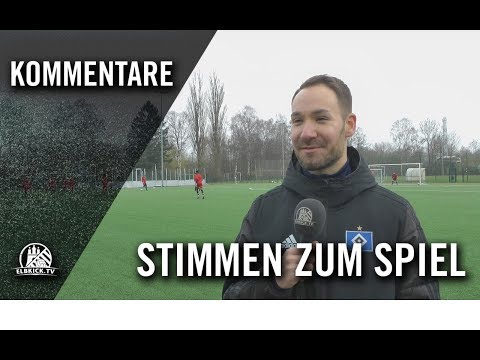 Die Stimmen zum Spiel | Hamburger SV U19 – Eintracht Lokstedt U19 (14. Spieltag, U19 Landesliga)