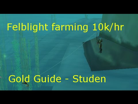 World Of Warcraft Felblight farming 6.2 : Fishing 10k/hr wod gold farm route