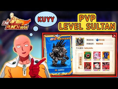 TES PvP DISERVER INDUK PAKE AKUN FREE PLAYER RASA SULTAN 🔥 | One Punch Man The Strongest