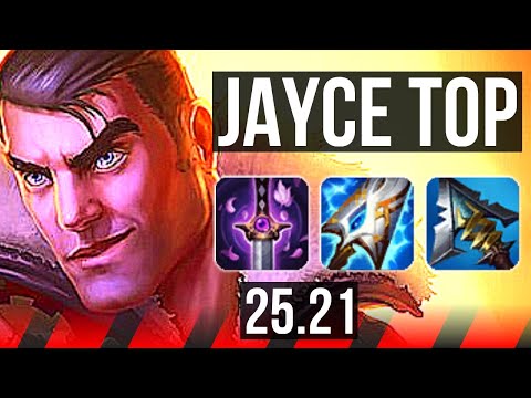 JAYCE vs GAREN (TOP) | 10 solo kills, 74k DMG, Legendary | EUW Diamond | 25.21