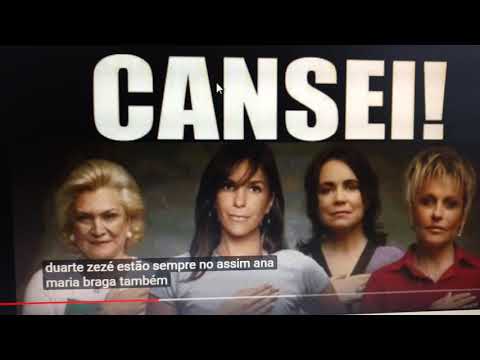 Movimento Cansei! Ivete Sangalo, Regina Duarte, Hebe e Ana  Maria!