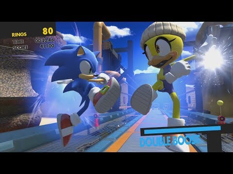 Sonic Forces Glitch - Slow Double Boost