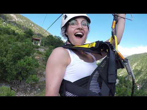 In volo su Pacentro, la prima zipline d’Abruzzo