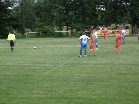 Alfa Jaromirowice - Unia Kunice Żary 2:1, rzut karny