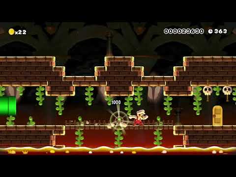 8-4 Bowser Castle. by Eπzσ - Super Mario Maker - No Commentary 1bp