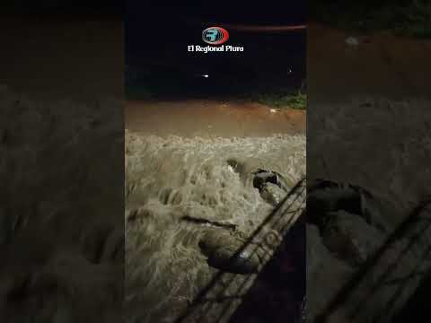 Morropón: se activa quebrada de Malacasí, en el distrito de Salitral debido a las intensas lluvias