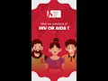 What Are Symptoms Of HIV Or AIDS Shorts