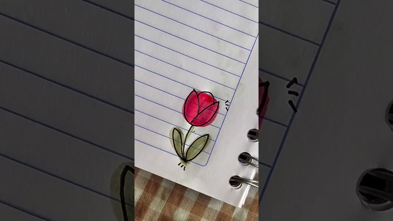 Una idea de margen para tus APUNTES ESCOLARES ❤️✨