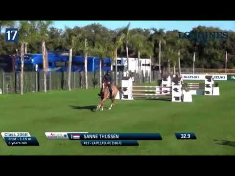 La Pleasure (For Pleasure x Alicante) mare, 2016, CSIYH 6yo Sunshine Tour 2022