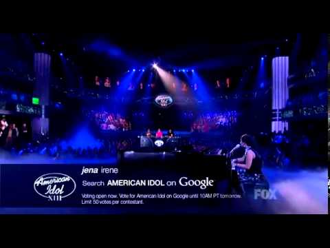Jena Irene Singing "Decode" from the movie "Twilight" - "Season 13 XIII Top 11 Finalist
