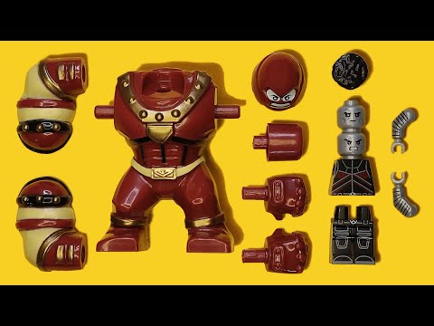 LEGO Colossus VS. Juggernaut | Deadpool 2 | Unofficial Minifigure | Marvel