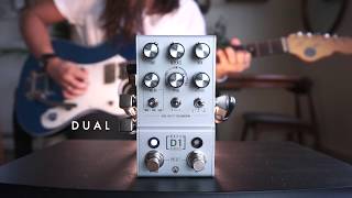 Video thumbnail for Walrus Audio Mako Series D1 High-Fidelity Stereo Delay PLAY THROUGH DEMO by Nobes Music