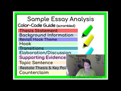 Argumentative Essay Writing: Analyzing Elements 2