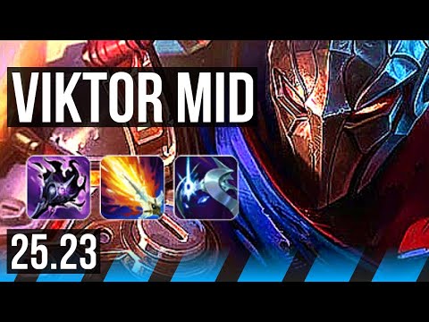 VIKTOR vs YASUO (MID) | Dominating | KR Master | 25.23