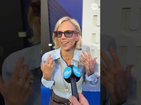 Fashion designer Tory Burch reacts to the death of Dolly Parton
