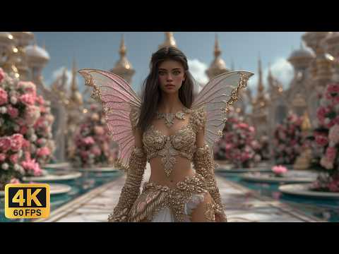 Fantasy | Dreamlike | The Floating Lotus Kingdom [AI Music Video]