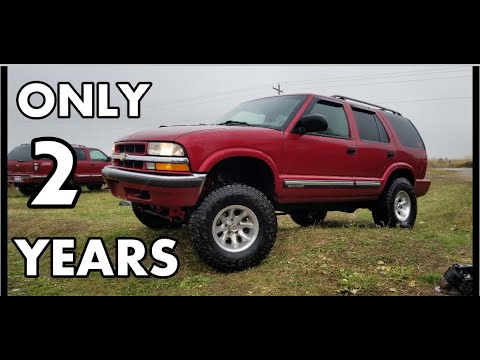 The Blazer Lift Kit is Finished!
