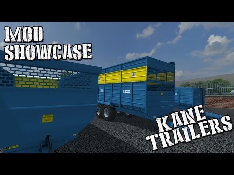Farming Simulator 2013 Mod Showcase - Kane Trailers