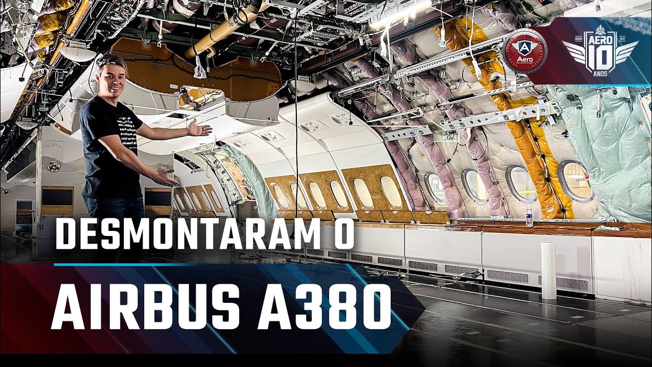 A380 e DUBAI: fomos conhecer o hangar de manutenção da EMIRATES