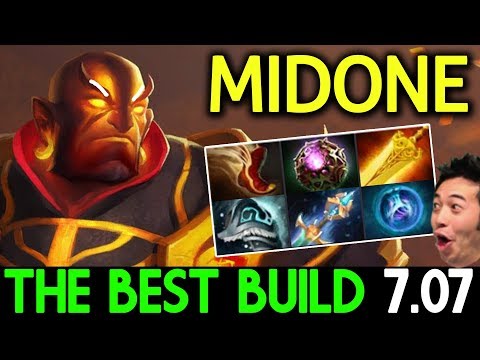 MIDONE Dota 2 7.07 [Ember Spirit] THE BEST BUILD IS TOO OP!