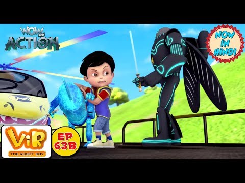 Vir: The Robot Boy | The Train Chase | As Seen On HungamaTV | WowKidz Action