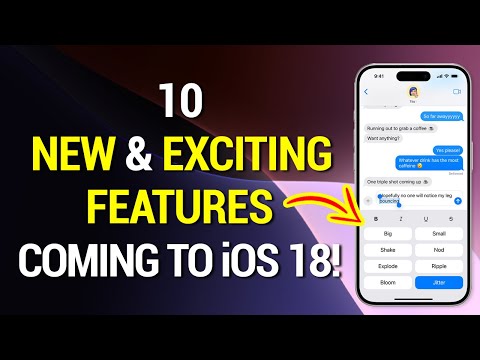 10 NEW FEATURES in iOS 18 that will surprise You! | 2024