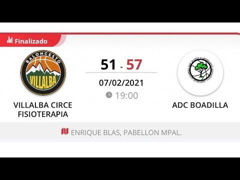 1ª Autonómica masc. VILLALBA CIRCE FISIOTERAPIA - BOADILLA DEL MONTE