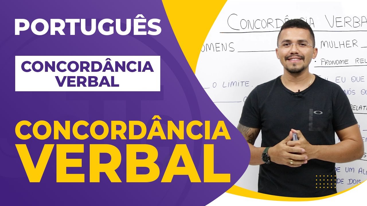 CONCORDÂNCIA VERBAL - Parte 1 || Prof. Jotta