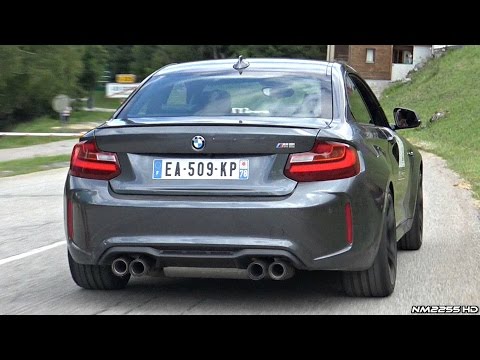 BMW M2 F87 with M Performance Exhaust Sound - Start Up, Revs, Accelerations!