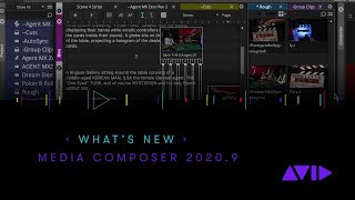 Whats New in Avid Media Composer 20209