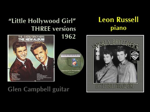Thumbnail for Everly Brothers "Little Hollywood Girl" 3 takes 1962 Leon Russell, Glen Campbell by Red Callender
