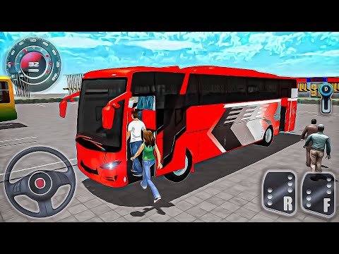 Offroad Coach Bus Driving 3D - Real Tourist Transport Simulator - Android GamePlay