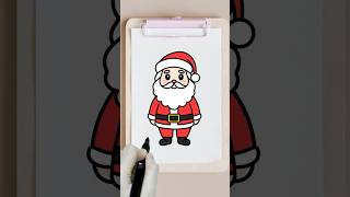 How to Draw Santa Claus | Step-by-Step Tutorial for Beginners