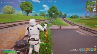 Fortnite PS5 KRISI - Zero Build Solo with First Order Stormtrooper outfit - Chapter 6 Season 2